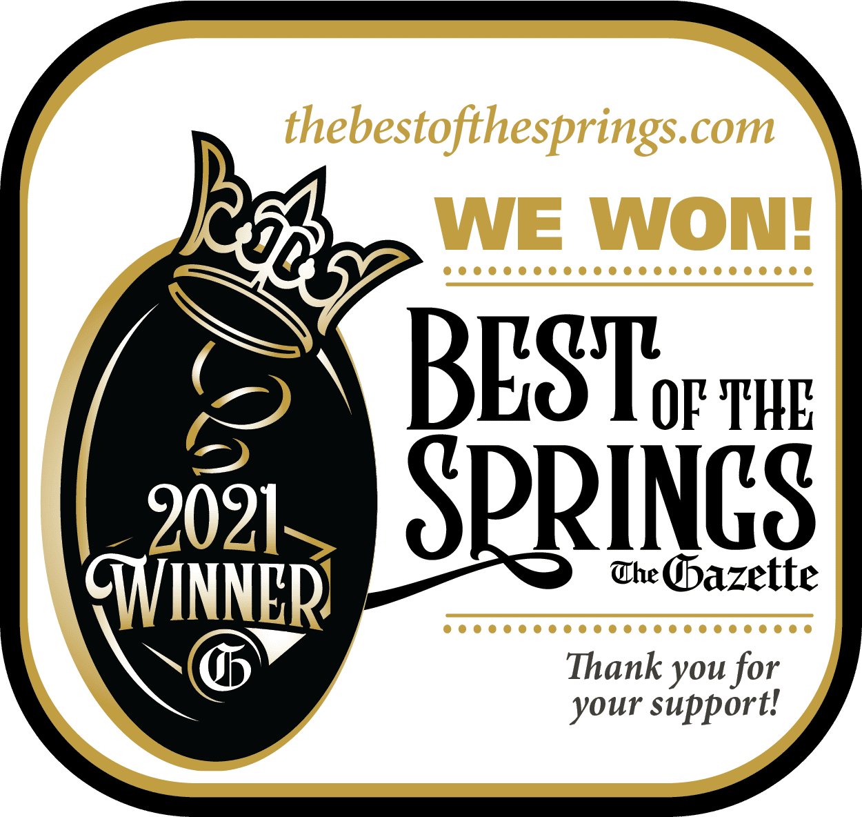 Thank you for voting Johnson Orthodontics as Best Orthodontist for Best of the Springs in the Gazette!